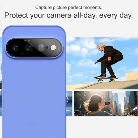 Протектор за камера Techsuit Full Camera Glass - Google Pixel 11 - Черен