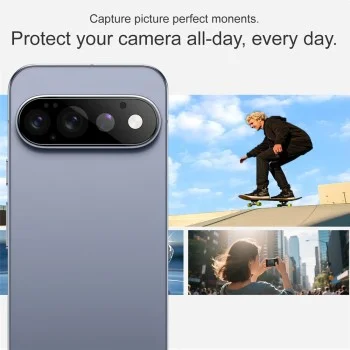 Протектор за камера Techsuit Full Camera Glass - Google Pixel 11 Pro - Черен