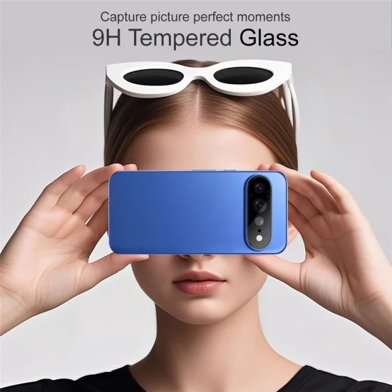 Протектор за камера Techsuit Full Camera Glass - Google Pixel 11 Pro XL - Черен