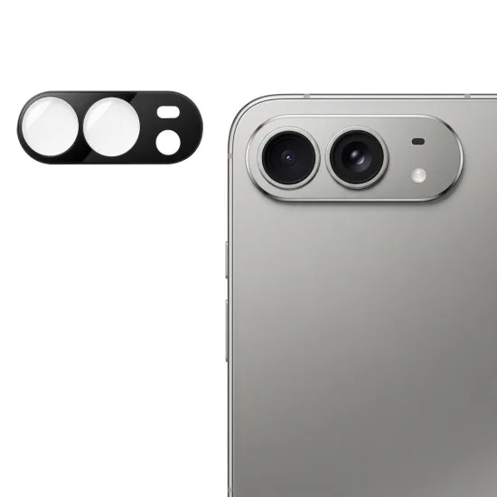 Протектор за камера Techsuit Full Camera Glass - iPhone Ultra - Черен