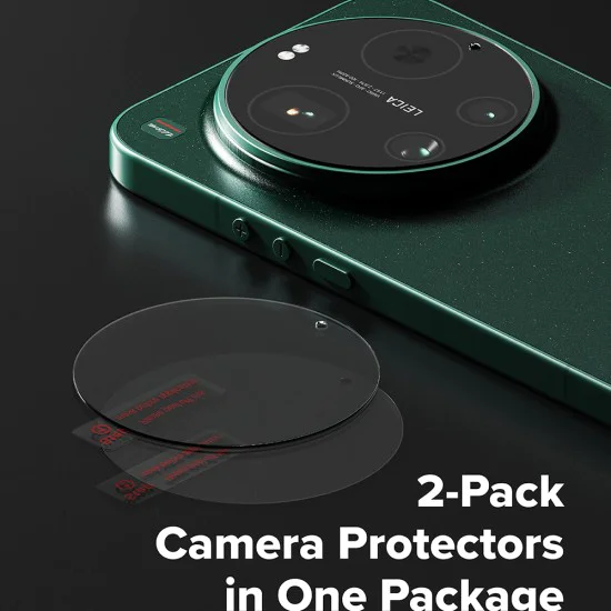 Протектор за камера за Xiaomi 17 Ultra - Camera Protector Glass (2 pack) - Ringke - Прозрачен