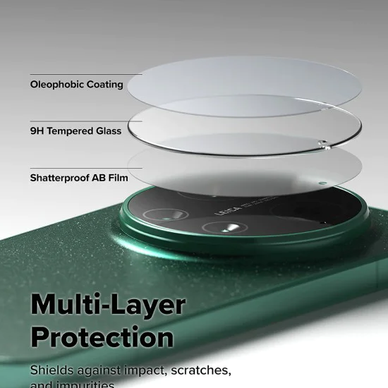 Протектор за камера за Xiaomi 17 Ultra - Camera Protector Glass (2 pack) - Ringke - Прозрачен