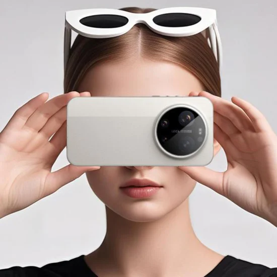 Протектор за камера за Xiaomi 17 Ultra - Full Camera Glass - Techsuit - Черен