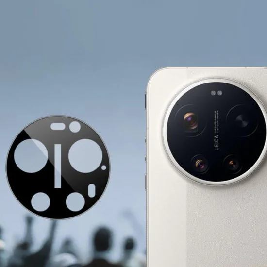 Протектор за камера за Xiaomi 17 Ultra - Full Camera Glass - Techsuit - Черен