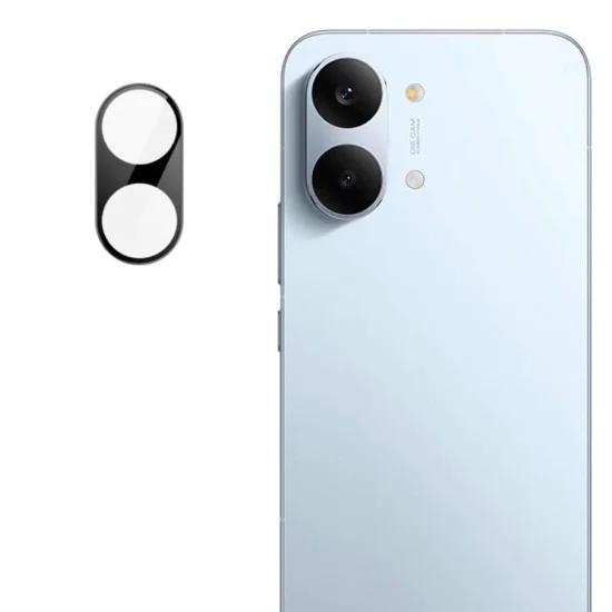 Протектор за камера за Xiaomi Poco X8 Pro Max - Full Camera Glass - Techsuit - Черен