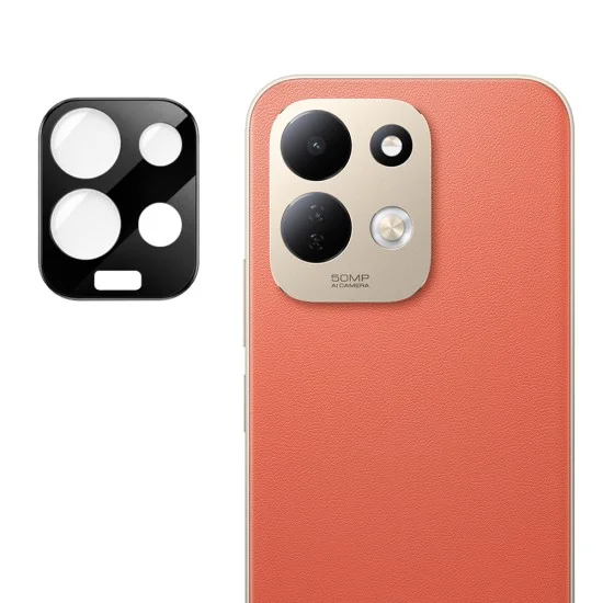 Протектор за камера за Xiaomi Redmi 17 4G / Redmi 17 5G - Full Camera Glass - Techsuit - Черен