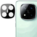 Протектор за камера за Xiaomi Redmi Note 14 Pro+ 5G - Пълно стъкло за камера - Черен