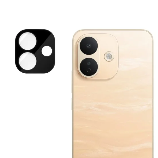 Протектор за камера за Xiaomi Redmi Note 17 Pro 5G Full Camera Glass - Techsuit - Черен