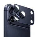 Протектор за камера за iPhone 17 Pro - Integrated Metal Camera Lens Protector - Blueo - Тъмно син