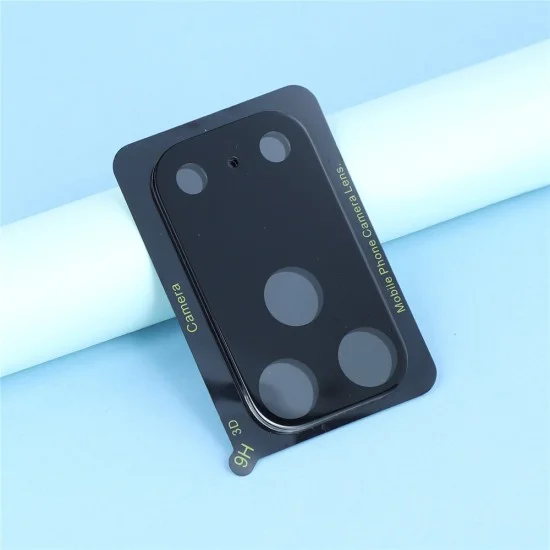 Протектор за камера за iPhone 18 Pro Full Camera Glass - Techsuit - Черен