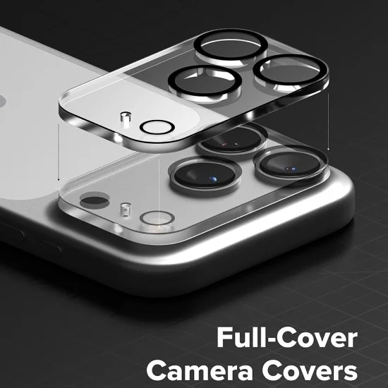 Протектор за камера за iPhone 18 Pro Max - Camera Full Cover Glass (2 pack) - Ringke - Прозрачен