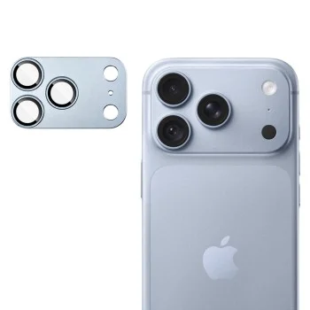 Протектор за камера за iPhone 18 Pro Max Full Camera Glass - Techsuit - Светлосин