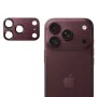 Протектор за камера за iPhone 18 Pro Max Full Camera Glass - Techsuit - Тъмна череша