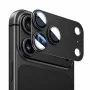 Протектор за камера за iPhone 18 Pro Max - Integrated Metal Camera Lens Protector - Blueo - Черен