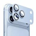 Протектор за камера за iPhone 18 Pro Max - Integrated Metal Camera Lens Protector - Blueo - Светло син