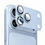 Протектор за камера за iPhone 18 Pro Max - Integrated Metal Camera Lens Protector - Blueo - Светло син