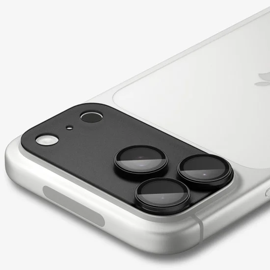 Протектор за камера за iPhone 18 Pro Optik.tR EZ Fit Pro XL Camera Glass (AGL12035) - Spigen - Тъмносив