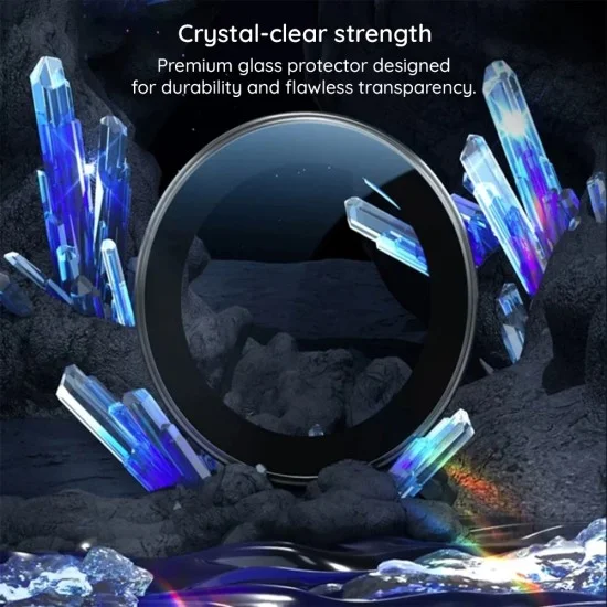Протектор за камера за iPhone 18 Pro / iPhone 18 Pro Max - 99 Anti-Reflective Lens Glass - Blueo - Черешов