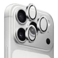 Протектор за камера за iPhone 18 Pro / iPhone 18 Pro Max - Original Metal Frame Lens Glass - Blueo - Блестящ диамант