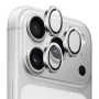 Протектор за камера за iPhone 18 Pro / iPhone 18 Pro Max - Original Metal Frame Lens Glass - Blueo - Блестящ диамант