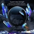 Протектор за камера за iPhone 18 Pro / iPhone 18 Pro Max - Original Metal Frame Lens Glass - Blueo - Сребрист
