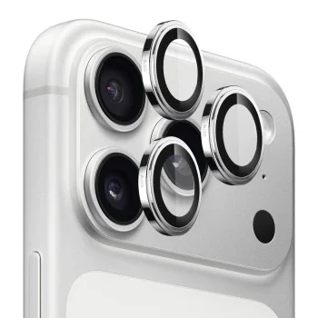 Протектор за камера за iPhone 18 Pro / iPhone 18 Pro Max - Sapphire Crystal Original Lens Protector - Blueo - Сребрист