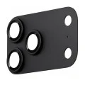 Протектор за камера за iPhone 18 Pro - Integrated Metal Camera Lens Protector - Blueo - Черен