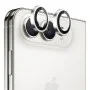 Протектор за камера за iPhone Duo - 99 Anti-Reflective Lens Glass - Blueo - Сребрист