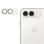 Протектор за камера за iPhone Duo Full Camera Glass - Techsuit - Звезднобял
