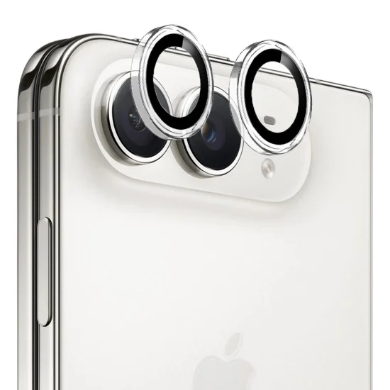 Протектор за камера за iPhone Duo - Original Metal Frame Lens Glass - Blueo - Прозрачен