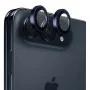 Протектор за камера за iPhone Duo - Original Metal Frame Lens Glass - Blueo - Син