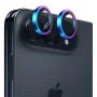 Протектор за камера за iPhone Duo - Original Metal Frame Lens Glass - Blueo - Цветен