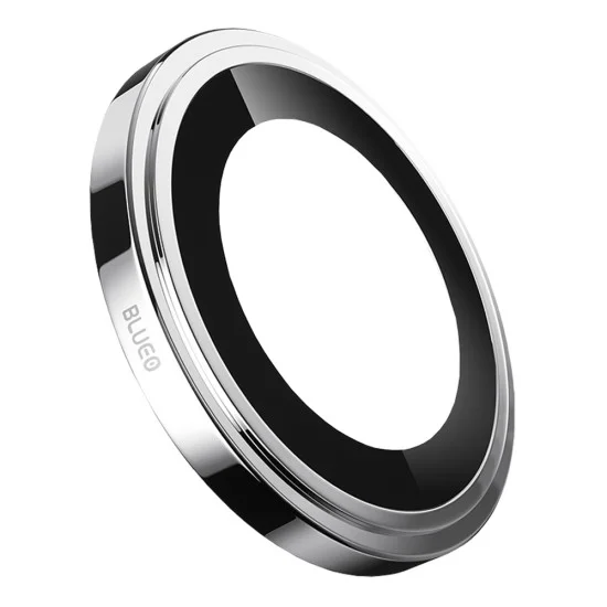 Протектор за камера за iPhone Duo - Sapphire Crystal Original Lens Glass - Blueo - Сребрист