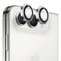Протектор за камера за iPhone Duo - Sapphire Crystal Original Lens Glass - Blueo - Сребрист