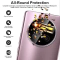 Протектор на камерата за Honor Magic7 Lite / X9c - Пълно стъкло на камерата - Черно