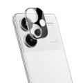 Протектор на камерата за Xiaomi Redmi Note 13 Pro+ 5G - Пълно стъкло на камерата - Черен