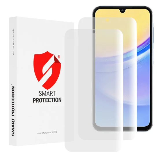 Протектор - самолекуващ [2 броя] за Samsung Galaxy A15 4G / A15 5G - Smart Protection Classic - Прозрачен