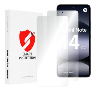 Протектор - самолекуващ [2 броя] за Xiaomi Redmi Note 14 4G (164,84 x 78,15 x 8,16 mm) - Smart Protection - Premium Classic (2 пакета) - Clear