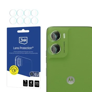 Протектори за камера за Motorola Moto G06 / Power - 3mk Lens Protection (4 броя) - Прозрачни