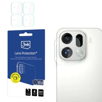 Протектори за камера за Oppo Find X9 Pro - 3mk Lens Protection (4 броя) - Прозрачни