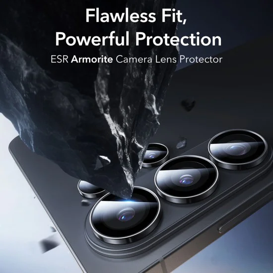 Протектори за камера за Samsung Galaxy S26 Ultra - ESR Armorite - Черен