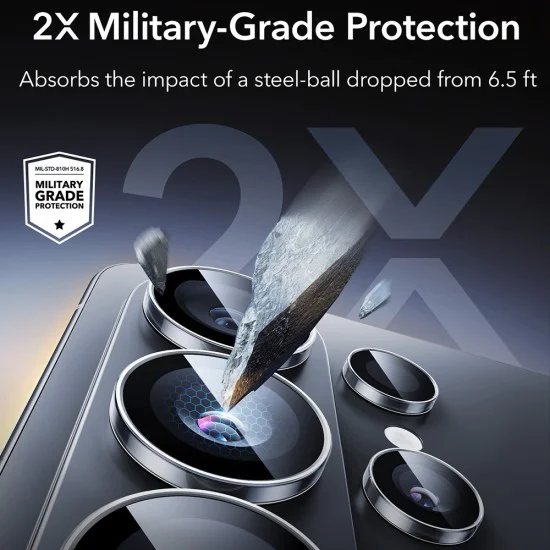 Протектори за камера за Samsung Galaxy S26 Ultra - ESR Armorite - Прозрачен