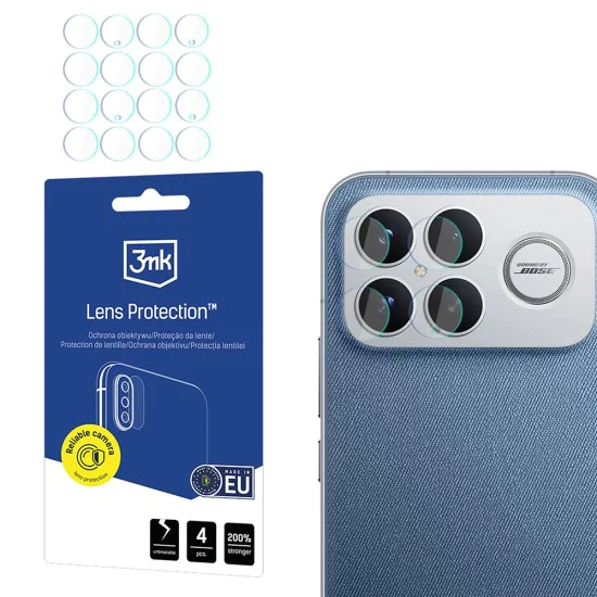 Протектори за камера за Xiaomi Poco F8 Ultra - 3mk Lens Protection (4 броя) - Прозрачни