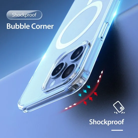 Прозрачен калъф Dux Ducis Clin MagSafe Series - iPhone 16 Pro Max - Прозрачен