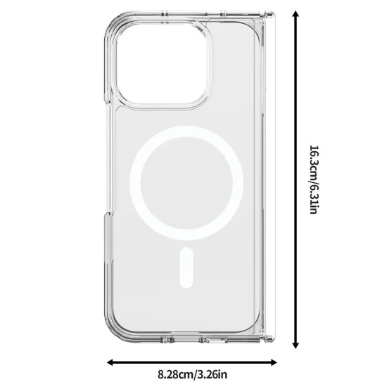 Прозрачен калъф Dux Ducis - Clin Magnetic Series - Google Pixel 11 Pro Fold - Прозрачен