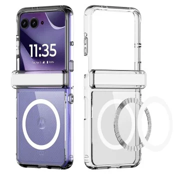 Прозрачен калъф Dux Ducis Clin Magnetic Series - Motorola Razr 70 / Razr 60 / Razr 50 - Прозрачен
