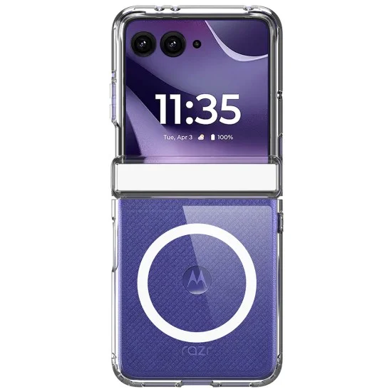 Прозрачен калъф Dux Ducis Clin Magnetic Series - Motorola Razr 70 / Razr 60 / Razr 50 - Прозрачен