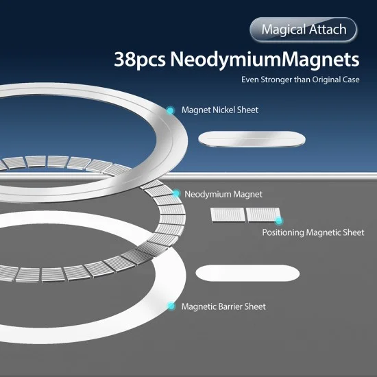 Прозрачен калъф Dux Ducis Clin Magnetic Series - Samsung Galaxy S25 Ultra - Прозрачен