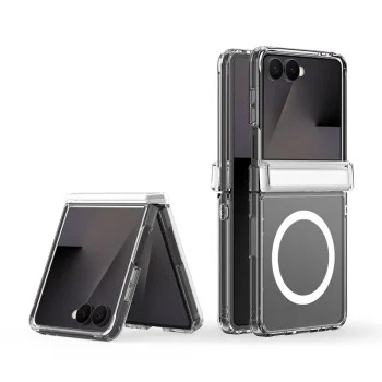 Прозрачен калъф Dux Ducis - Clin Magnetic Series - Samsung Galaxy Z Flip8 - Прозрачен