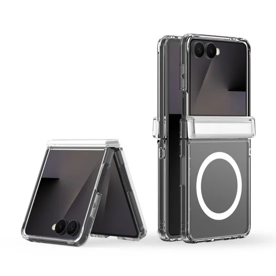 Прозрачен калъф Dux Ducis - Clin Magnetic Series - Samsung Galaxy Z Flip8 - Прозрачен